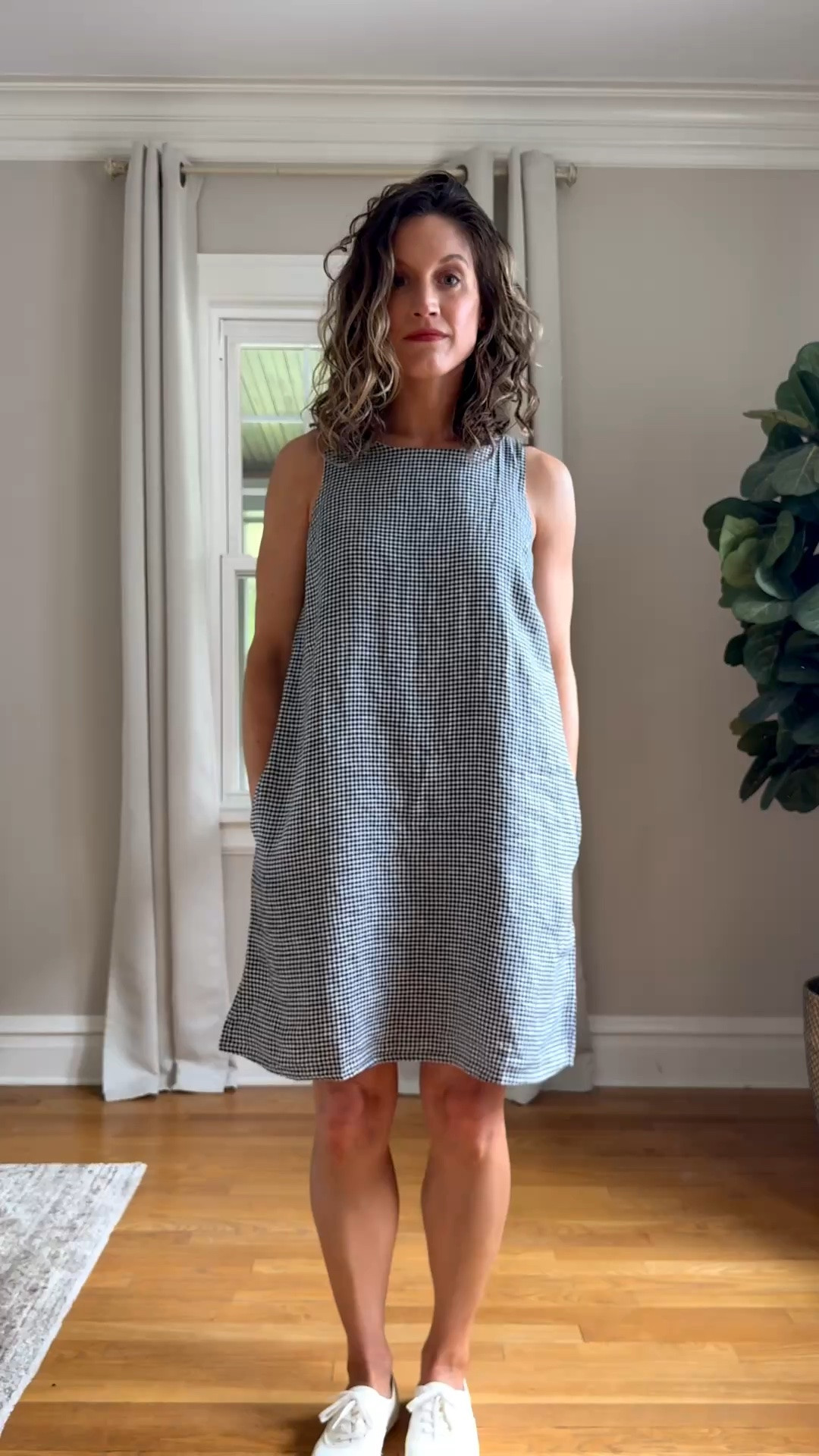 Three Looks For Your Next Summer Vacation (budget-friendly!) @Quince 

Look One: Gingham Linen Dress & Ivory Cotton Sweater (TTS)

Look Two: Plain Tank & Linen Midi Skirt (TTS)

Look Three: Ivory Cotton Sweater + Navy Linen Shorts (TTS)

#quincepartner