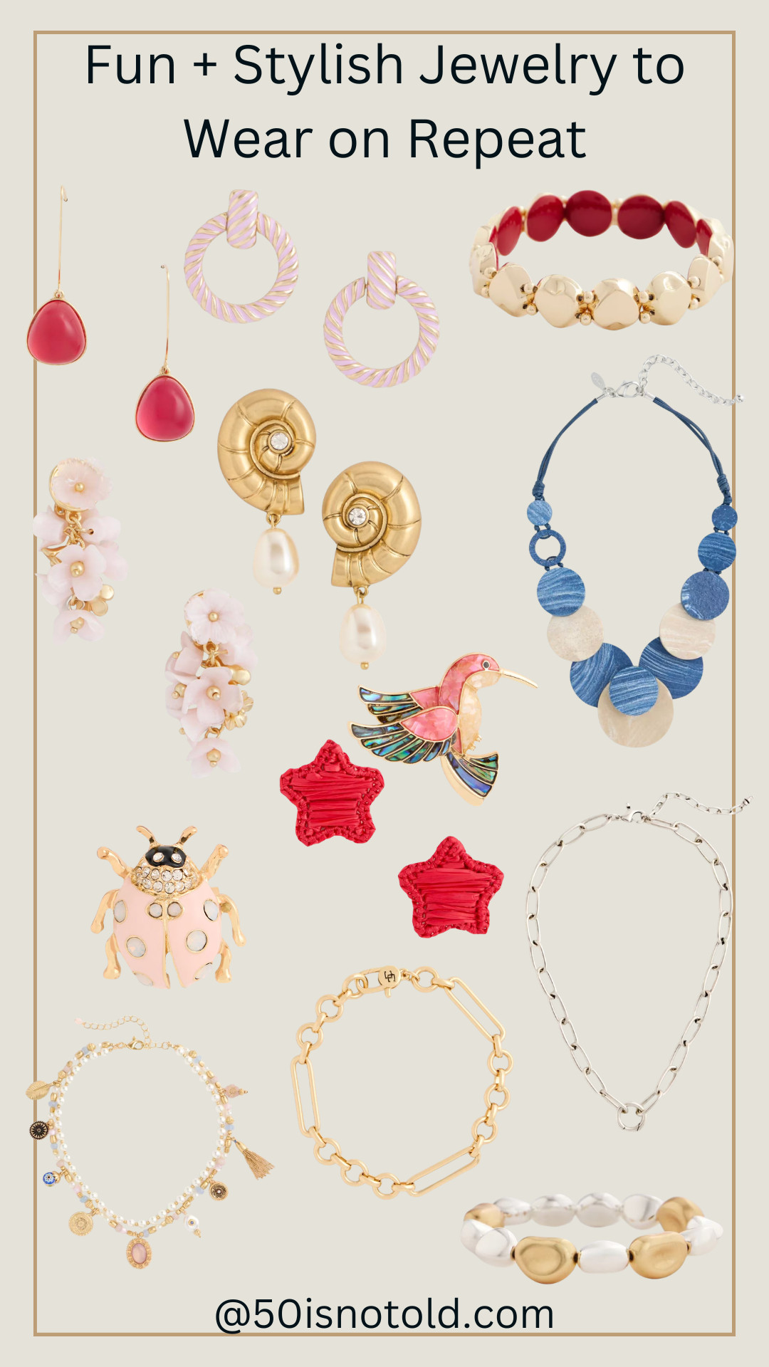 Jewelry That Adds Personality to Any Outfit 

 #LTKootd #LTKSeasonal #LTKOver40