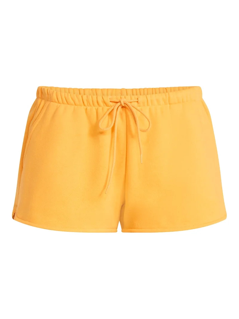 No Boundaries Fleece Dolphin Shorts, 2" Inseam, Women’s XXS-XXL | Walmart (US)