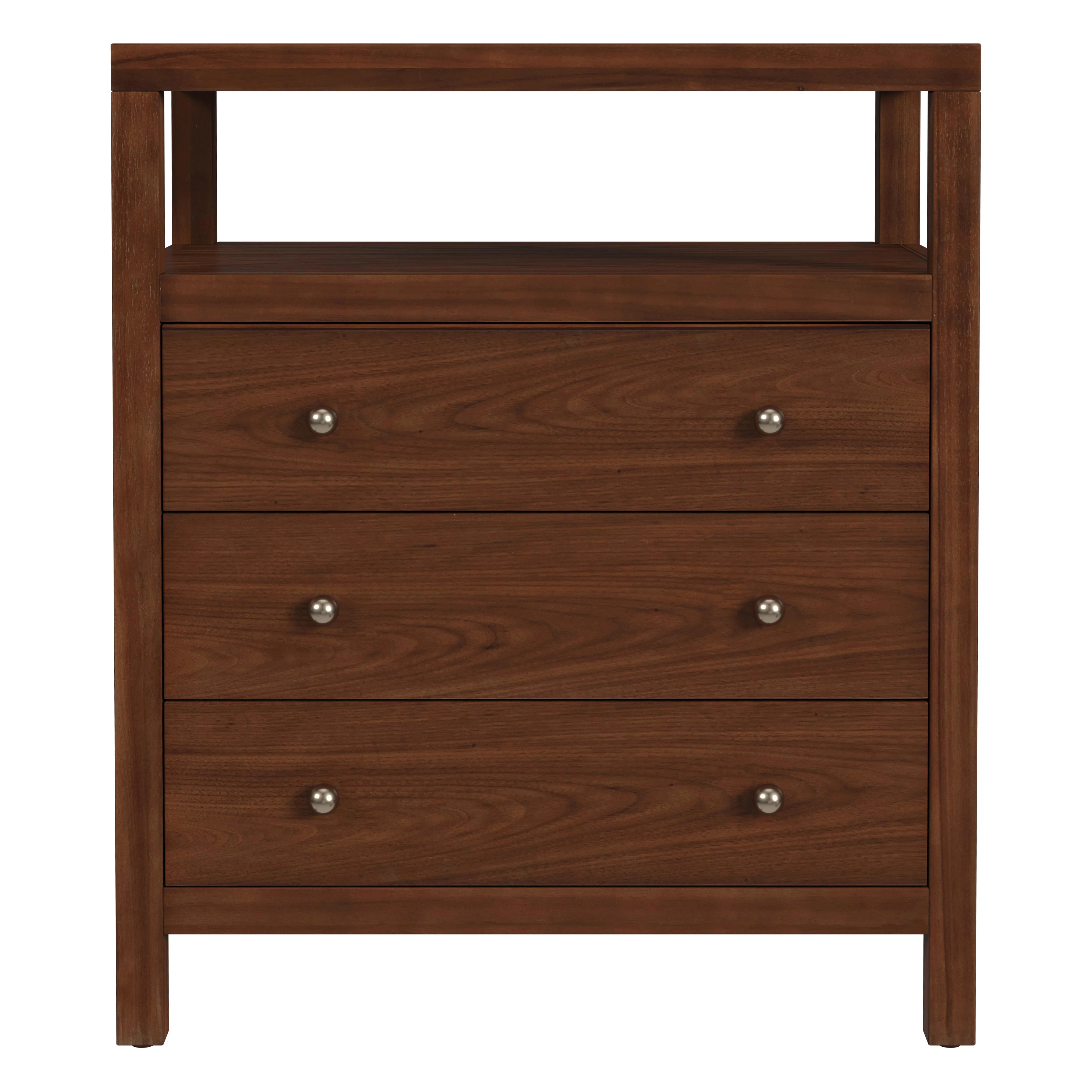 Celine 27" 3-Drawer Nightstand | Wayfair North America