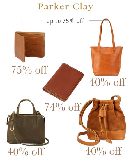 Parker clay up to 75% off sale!! 

#LTKItBag #LTKSaleAlert #LTKSummerSales