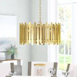 Ivy Bronx Brookline 4 - Light Candle Style Drum Chandelier | Wayfair North America