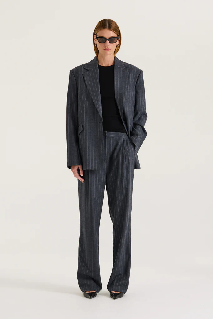 Carsson Suit Pinstripe Pant | Henne