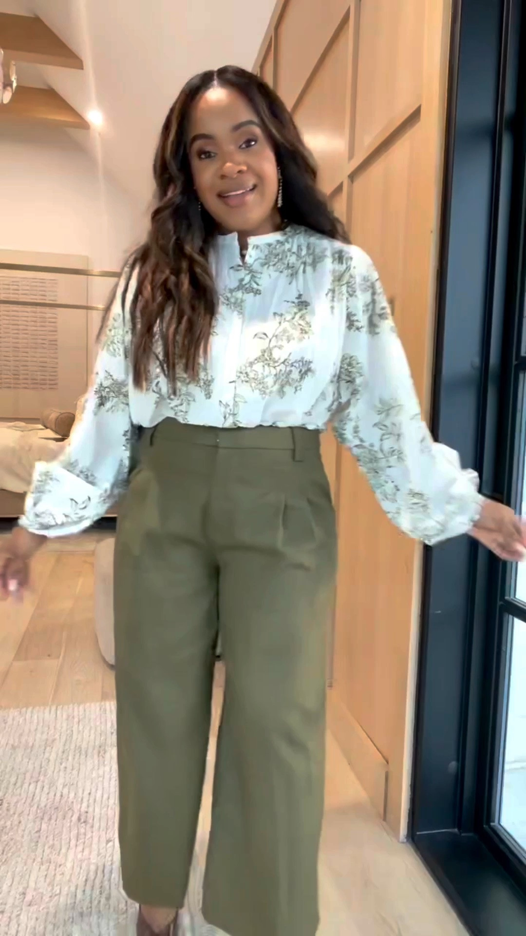 I have your next work outfit! ✨ This floral blouse is so lightweight and the pleated pants are so flattering.

#LTKootd #LTKgrwm #LTKWorkwear