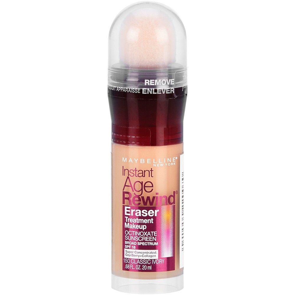 Maybelline Instant Age Rewind Eraser Treatment Makeup - 150 Classic Ivory | Target
