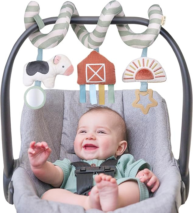 Itzy Ritzy Spiral Car Seat & Stroller Activity Toy - Stroller & Car Seat Toys for Ages 0 Months a... | Amazon (US)