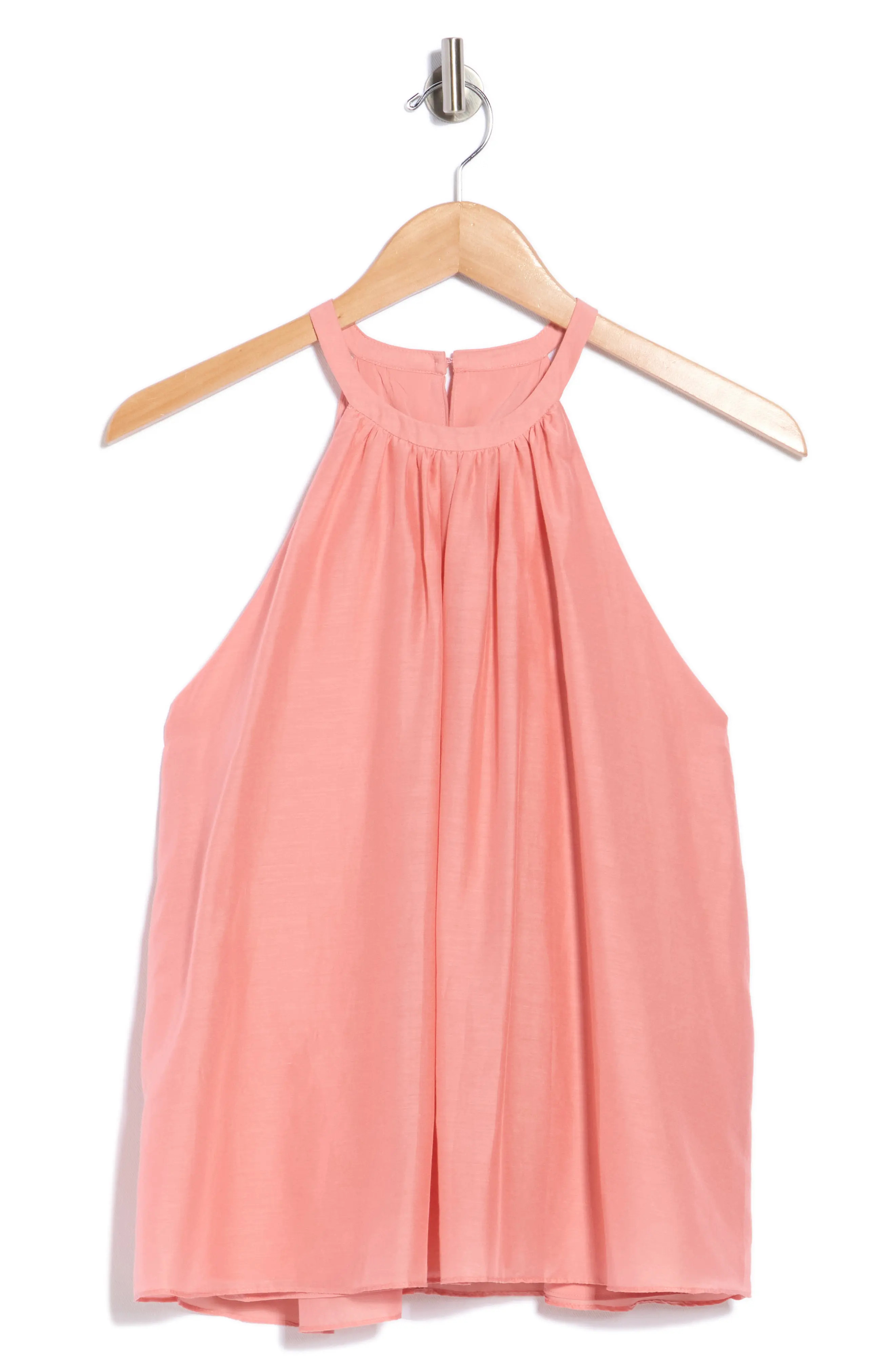 Erna Halter Neck Cotton & Silk Shell (Women) | Nordstromrack | Nordstrom Rack