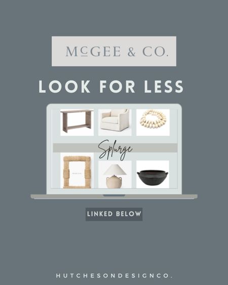 Save or splurge? We’ve curated another McGee and Co. look for less! Rounded up some of our favorite pieces for around your home! Many of these items can styled to create a very high end entry table look! Don’t forget to save your favorites and share how you styled these items with me on instagram! @hutchesondesignco


#LTKunder50 #LTKhome #LTKFind