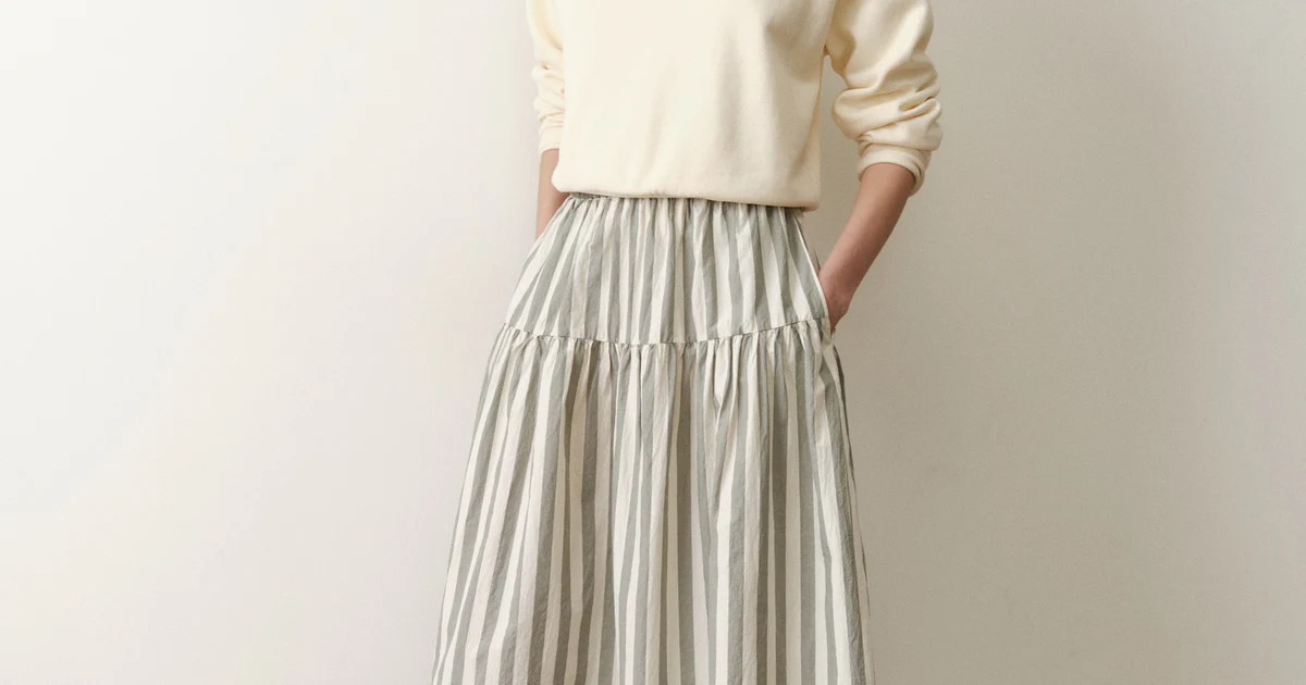 Gia Poplin Skirt | Marine Layer