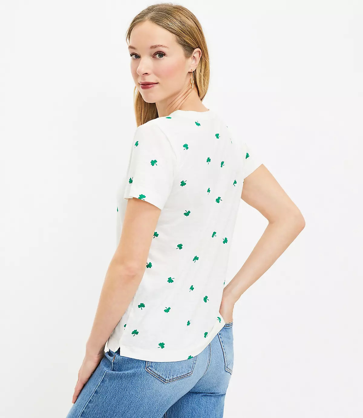Shamrock Everyday Crew Tee | LOFT