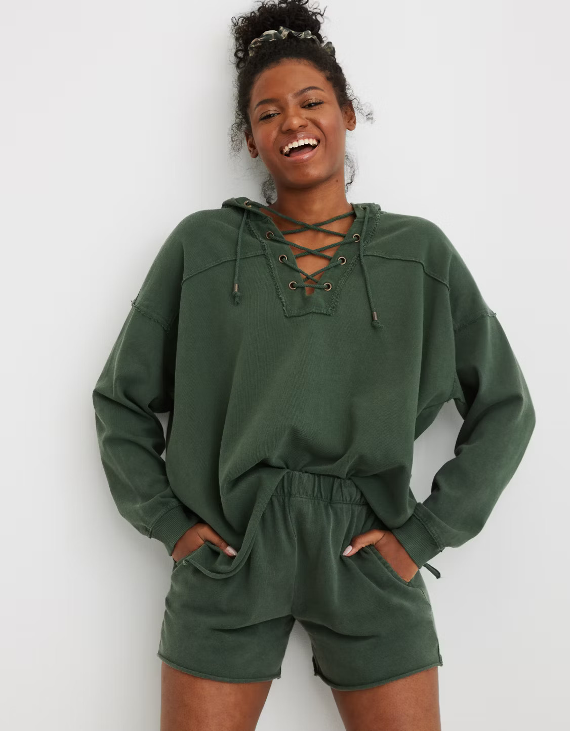 Aerie Sunrise High Waisted Short | American Eagle Outfitters (US & CA)