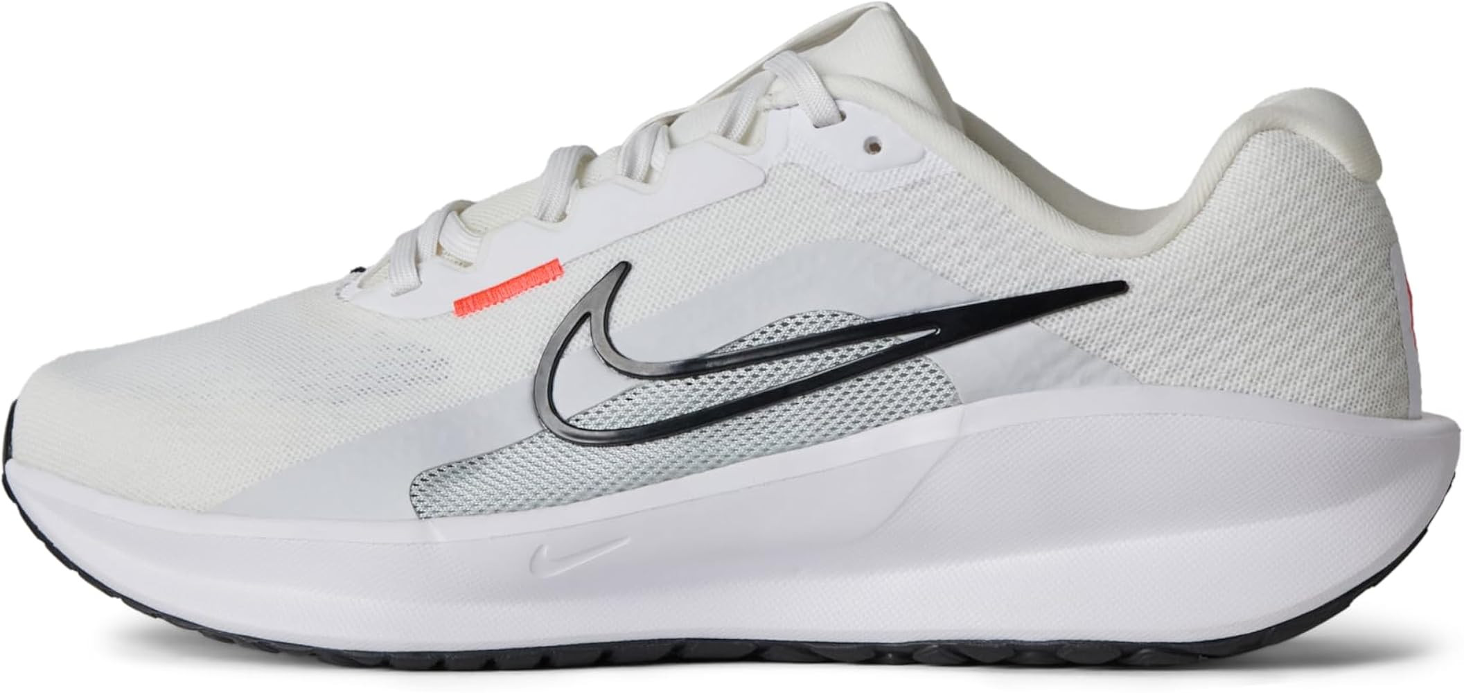 Amazon.com | Nike Men's Downshifter 13 Road Running Shoes, White/Black-Pure Platinum-Bright Crims... | Amazon (US)