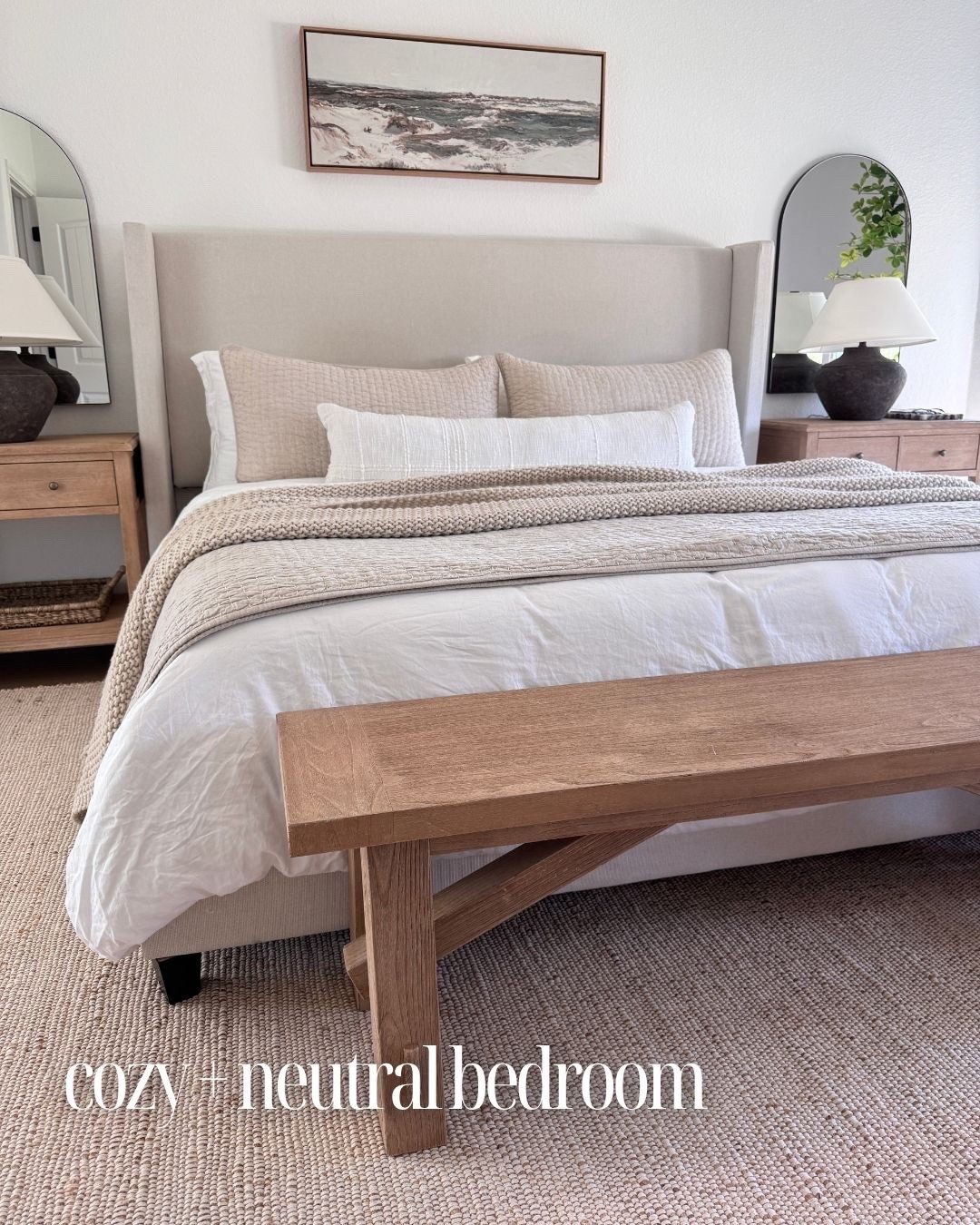 Bedroom Goals: Sale Edition 🌥️🛏️

I like to keep my bedroom light, airy and most of all - comfortable and effortless. I try to overly complicated bedding and too many throw pillows that aren’t functional for this space. 

All of my bedding is affordable + when combined creates such a beautiful look! ☺️

Neutral Bedding, Designer Looks for Less, Luxe Home Finds, Homes with Purpose, Neutral Home Decor, Bedroom Inspo

#beddinginspo #neutralbedding #cozybedroom

#LTKHome