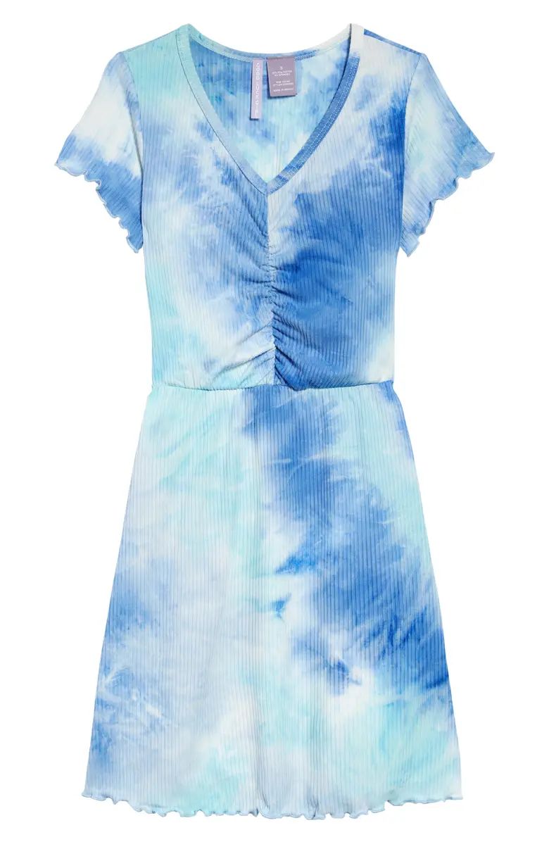 Kids' Cinched Tie Dye Dress | Nordstrom | Nordstrom