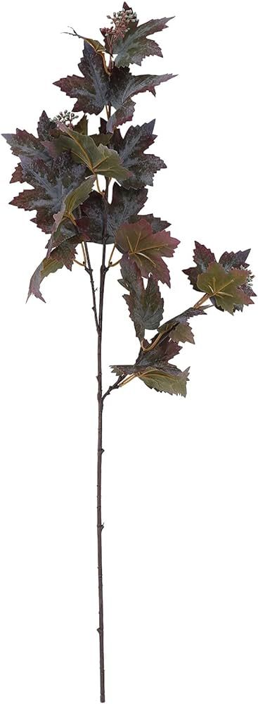 Kangqi Artificial Flower, 1 Branch Plant Fresh-Keeping Attractive Colorful Beautiful Fake Maple L... | Amazon (US)