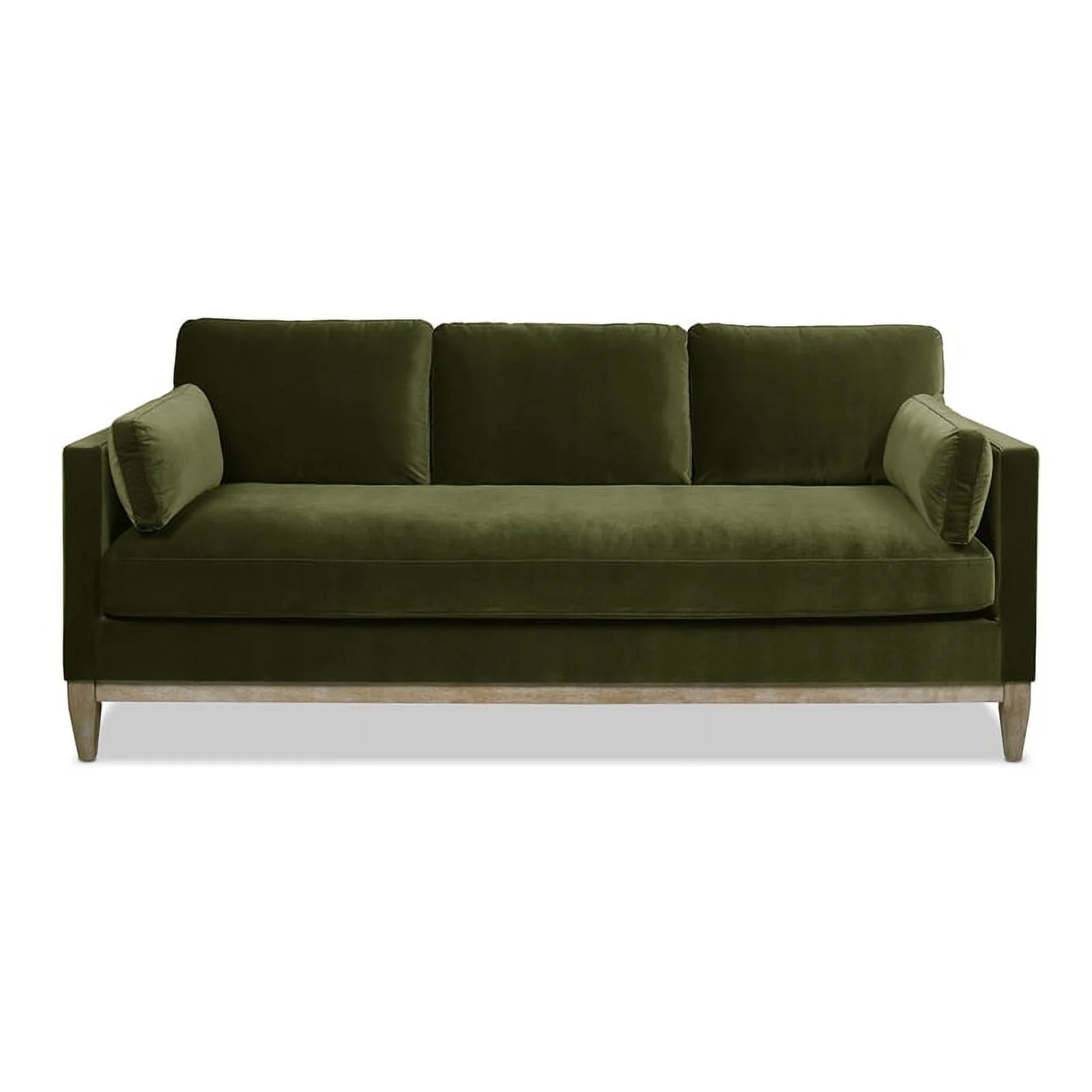 Jennifer Taylor Home Knox 84" Modern Farmhouse Sofa Olive Green | Walmart (US)