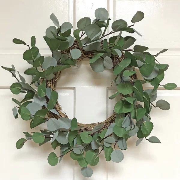 Eucalyptus Silk Wreath | Wayfair North America