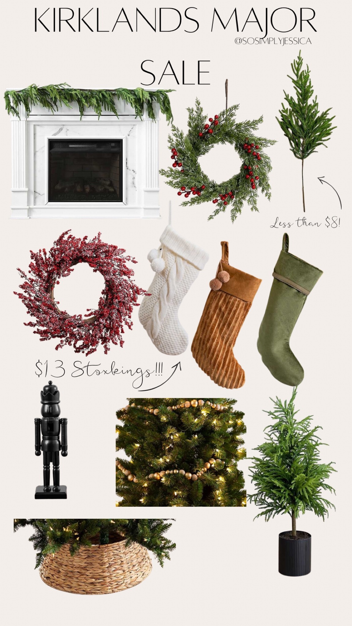 Sale
Christmas
Stockings
Wreath
Garland

#LTKhome #LTKsalealert