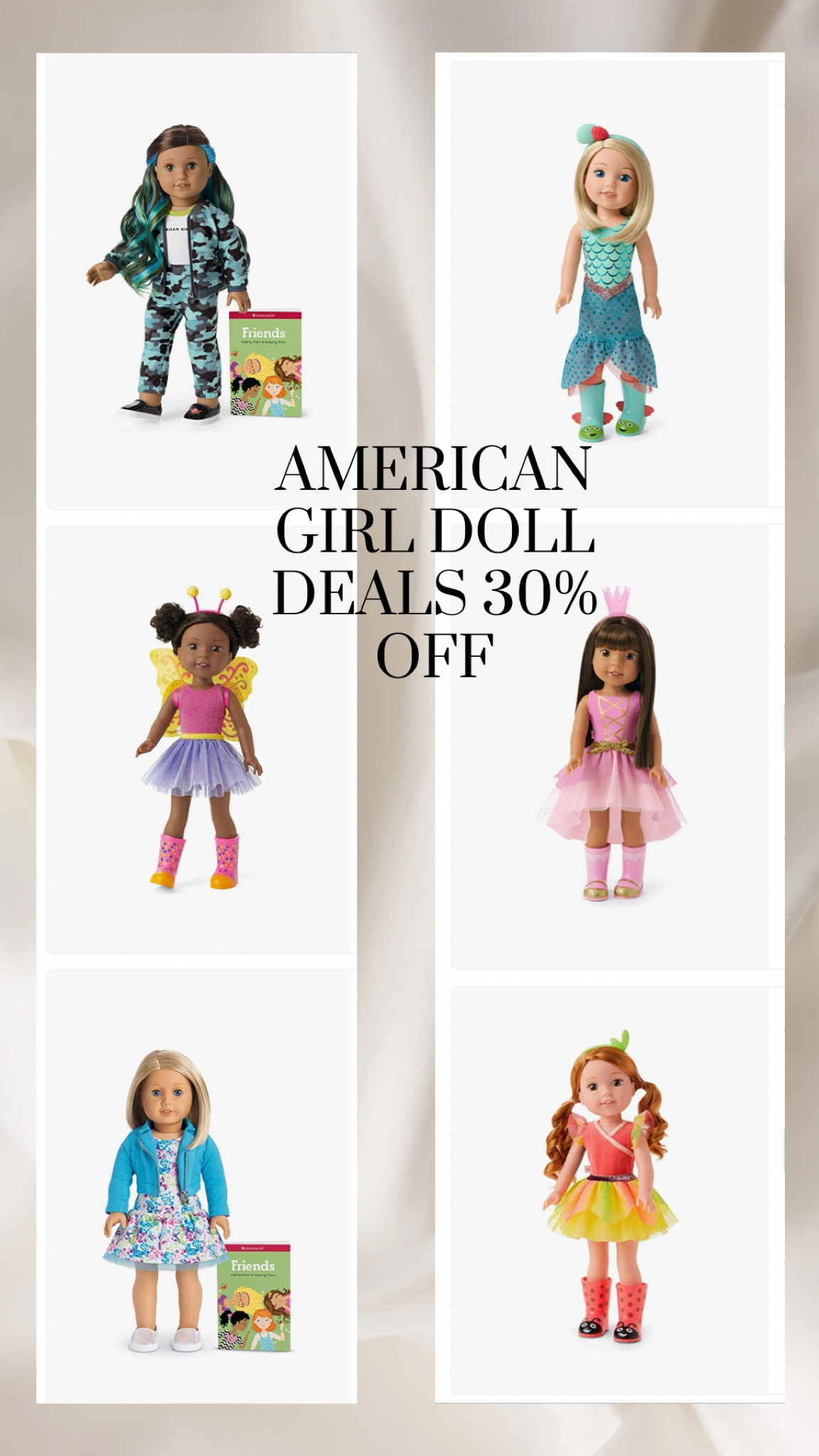 American girl doll deals 30% off! 

#LTKsalealert