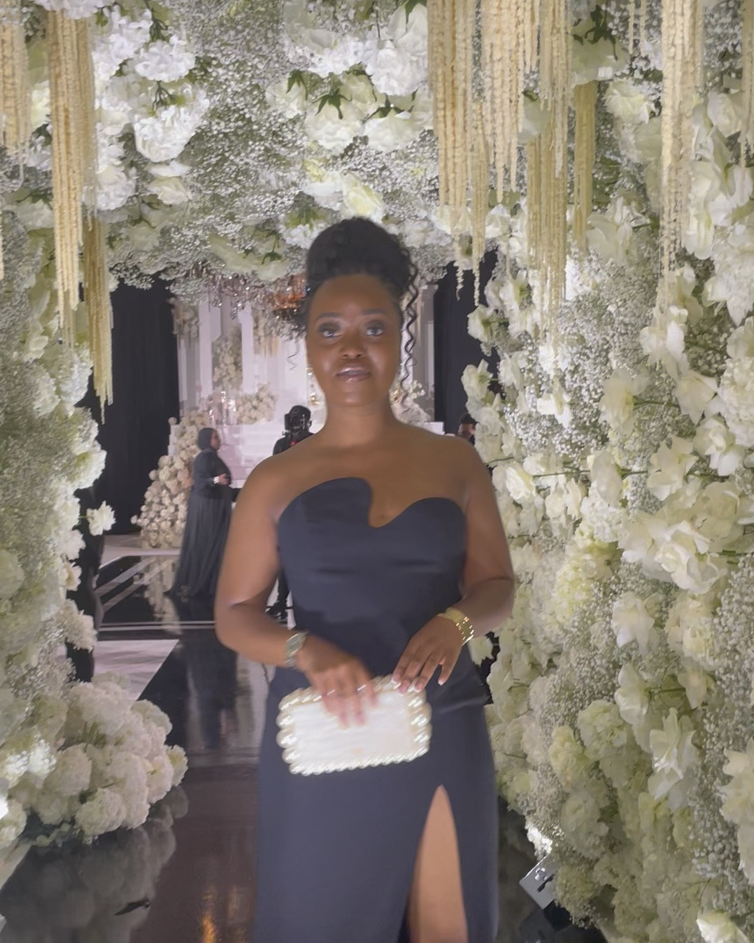 Need a statement black dress for your next black tie wedding or event? Well this is the look you should go for🤗✨

#LTKStyleTip #LTKSeasonal #LTKPetite