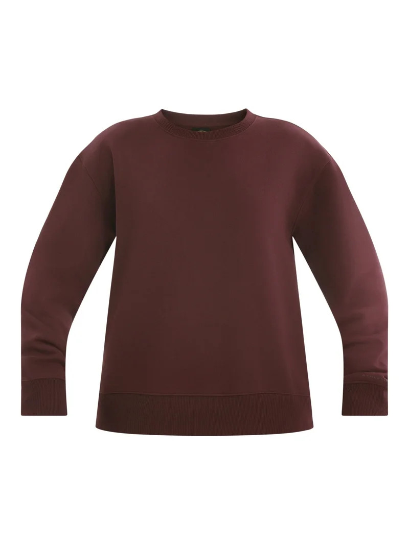 Athletic Works Women's Crewneck Fleece Sweatshirt, Sizes XS-XXXL | Walmart (US)