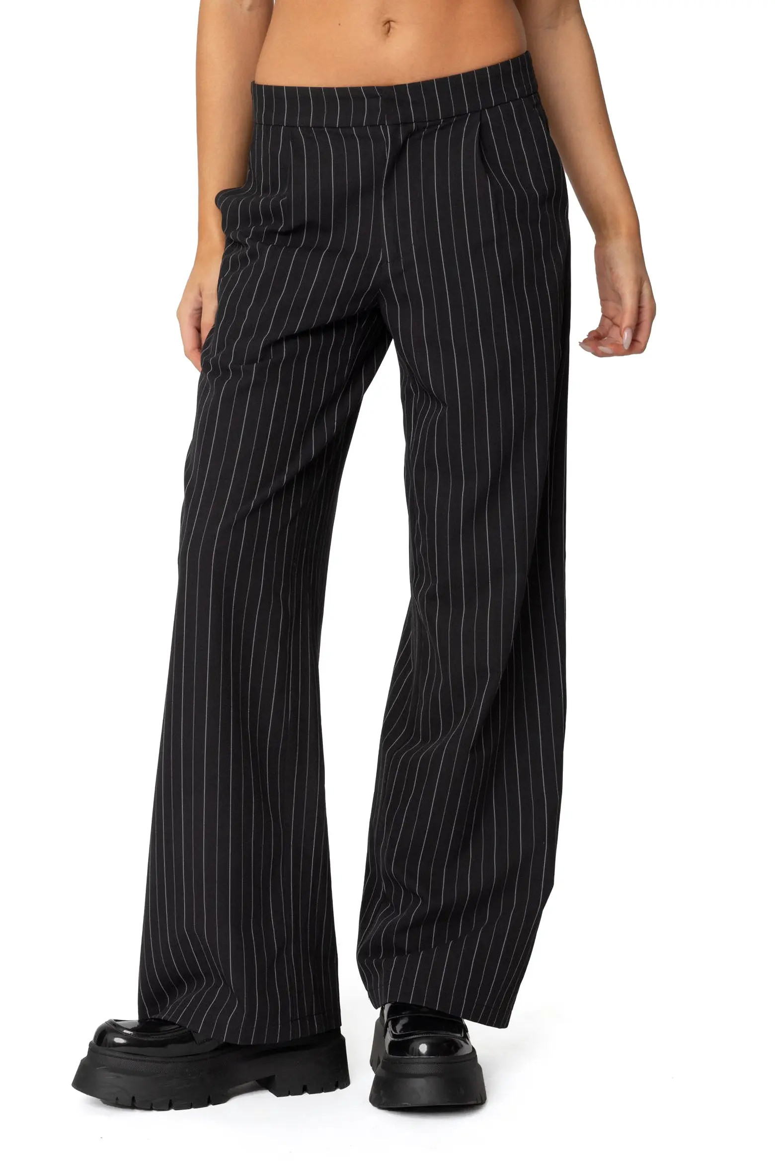 Aliza Pinstripe Straight Leg Pants (Women) | Nordstrom | Nordstrom