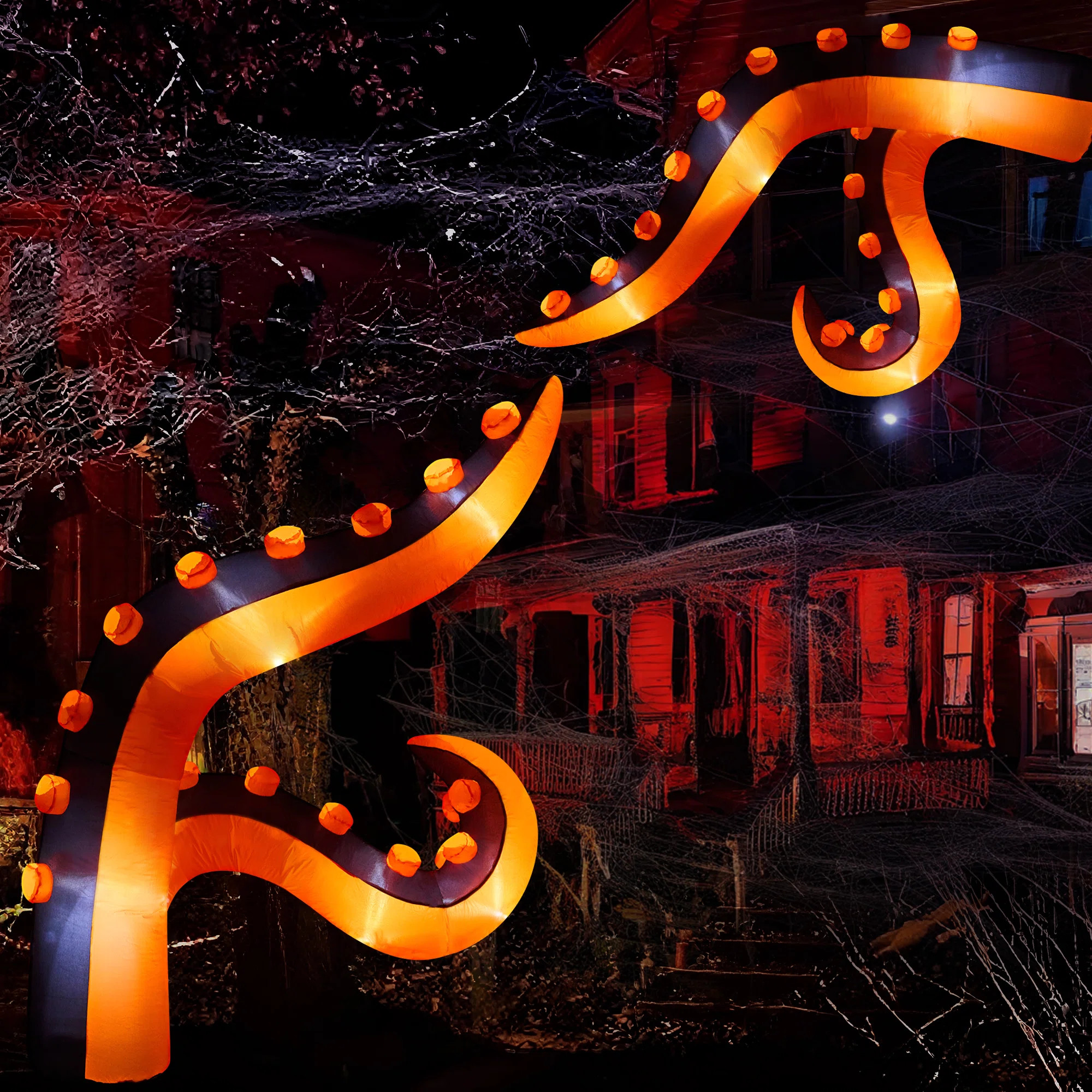 Halloween Inflatable Octopus Legs With Suction Cups | Wayfair North America