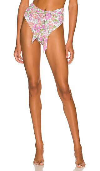 Suzane Reversible Bikini Bottom in Flower Power | Revolve Clothing (Global)