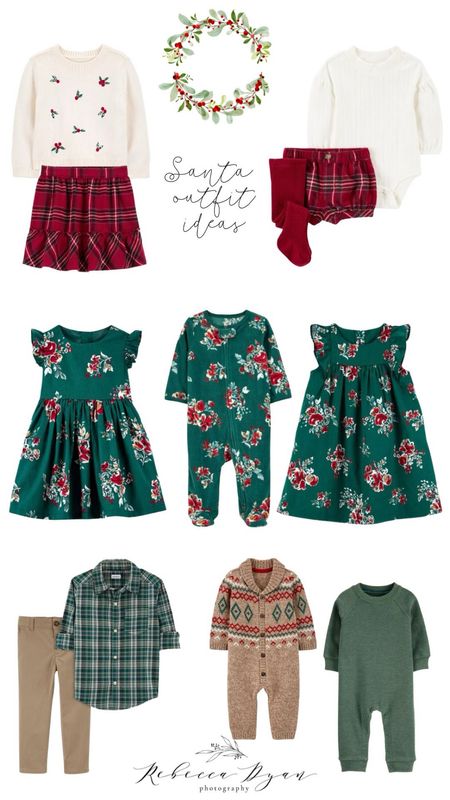 What to wear for Santa photos. Christmas photo ideas! 

#LTKfindsunder50 #LTKHoliday #LTKkids