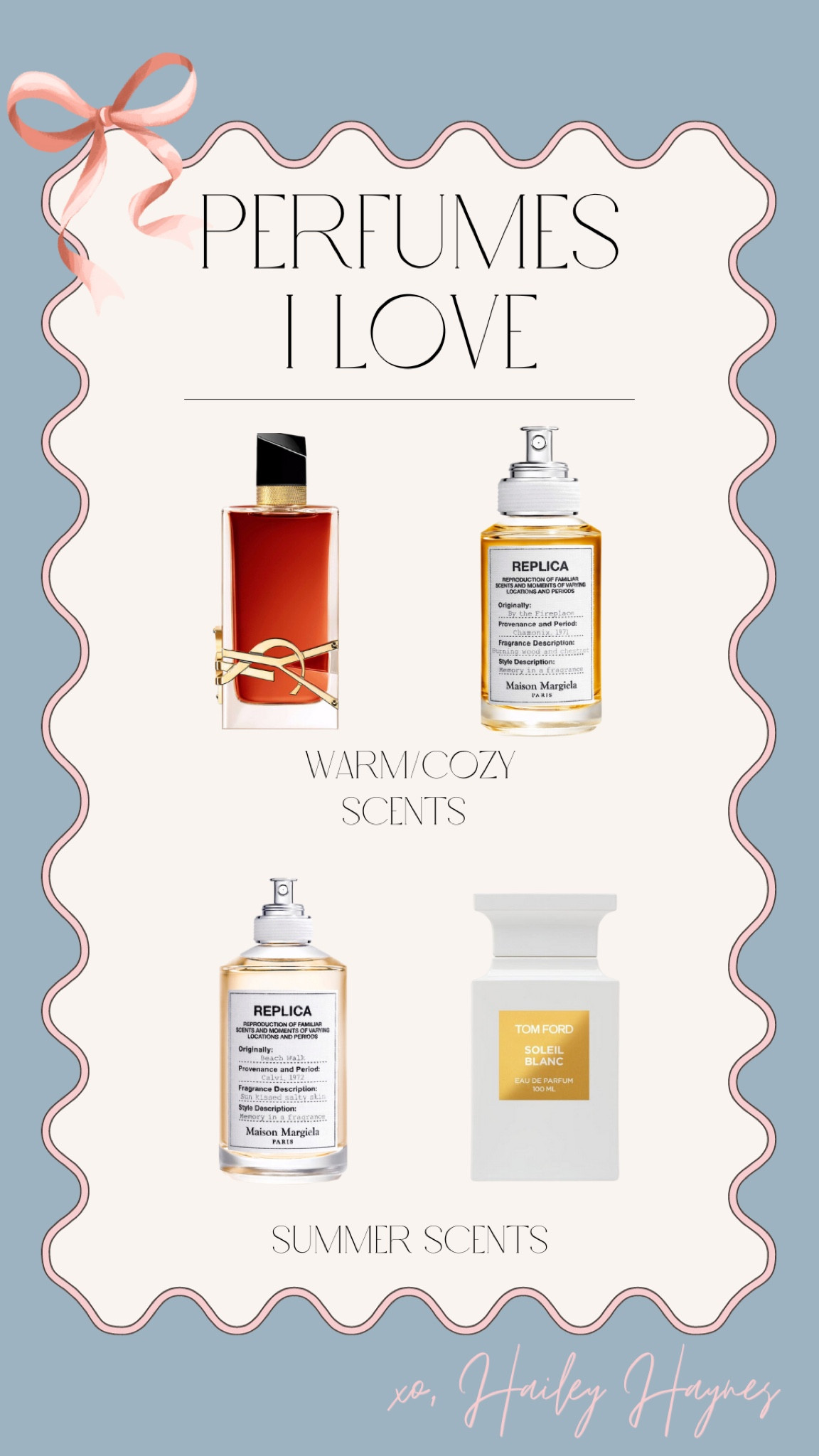 The best way to exude luxury is to smell amazing, I don’t make the rules! My current favorite perfumes - warm, cozy perfumes and summer scents too  🤍

#LTKstyletip #LTKbeauty #LTKwedding