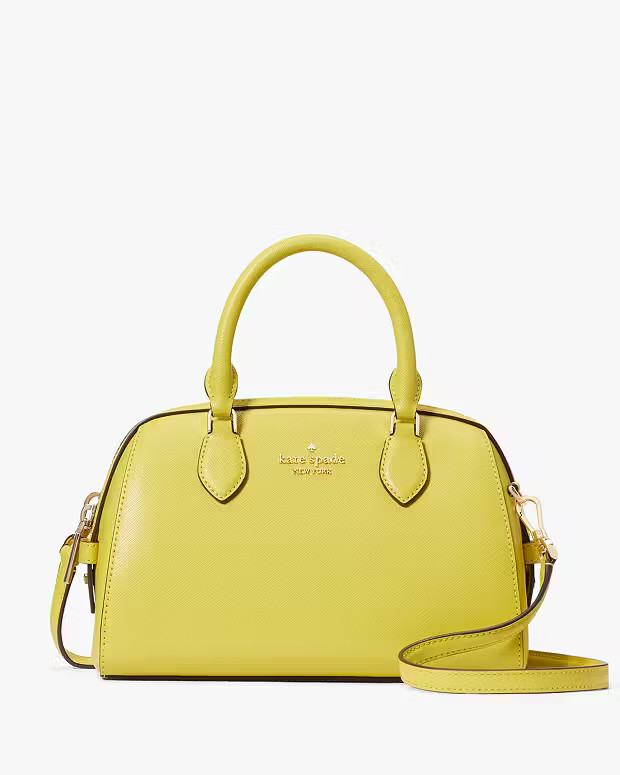 Madison Saffiano Leather Duffle Crossbody | Kate Spade Outlet