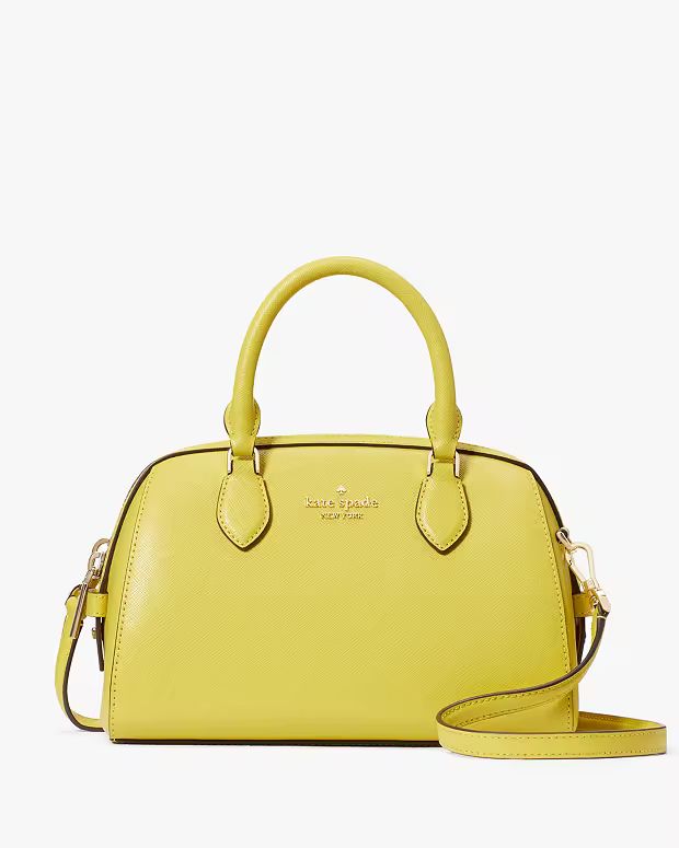 Madison Saffiano Leather Duffle Crossbody | Kate Spade Outlet