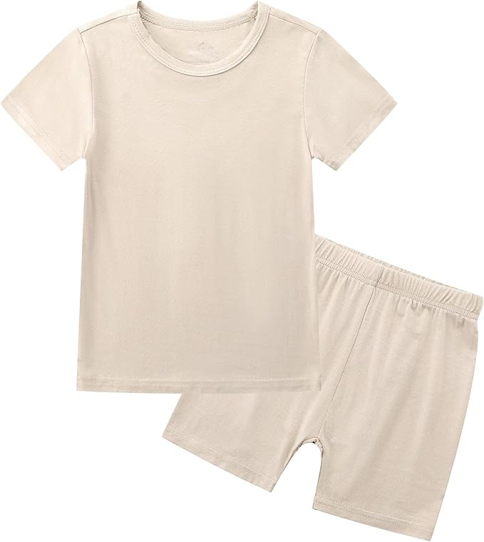 O2 BABY Toddler Pajamas Boys Girls Pajama Set Viscose from Bamboo Baby Pajamas Sleepwear 2-piece ... | Amazon (US)