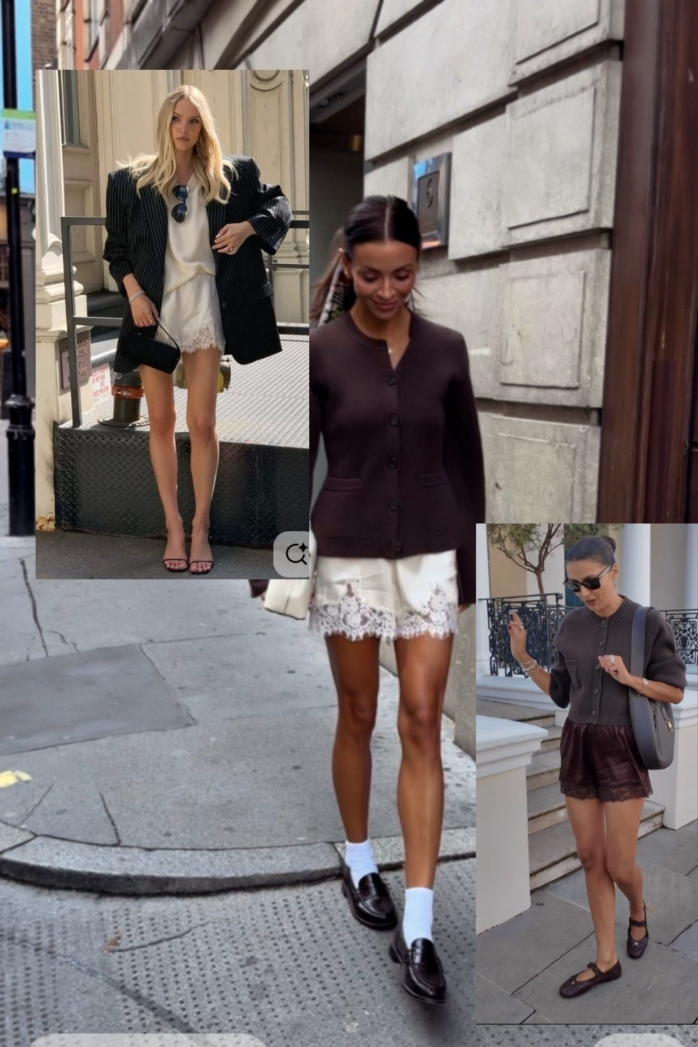 How to wear lace shorts  

#LTKTravel #LTKMidsize #LTKmomlife