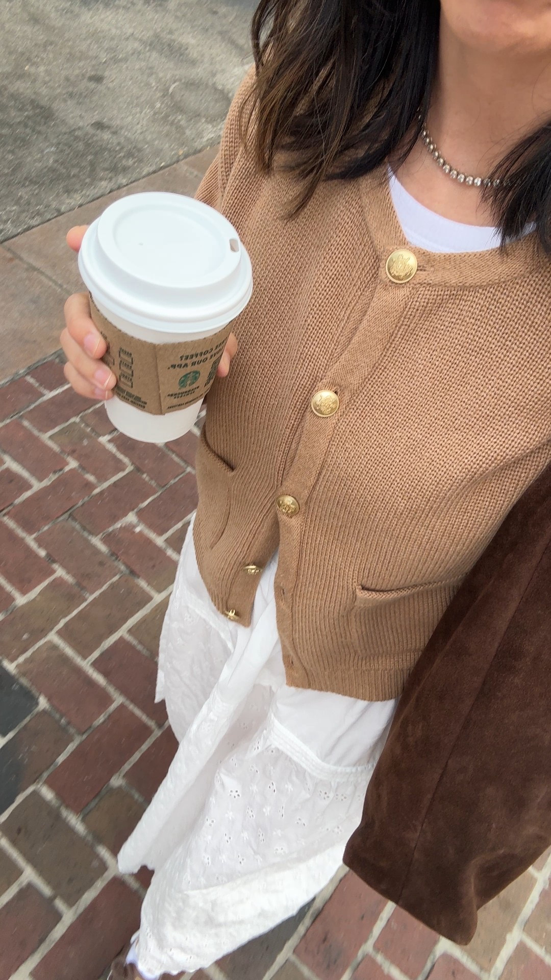 J.Crew lady cardigan xs (old)
Everlane white tee medium
Gap x DOEN skirt xs (old)
Adidas Samba 4 mens
Liffner Pillow Hobo bag
Celine sunglasses

#LTKSeasonal #LTKPetite