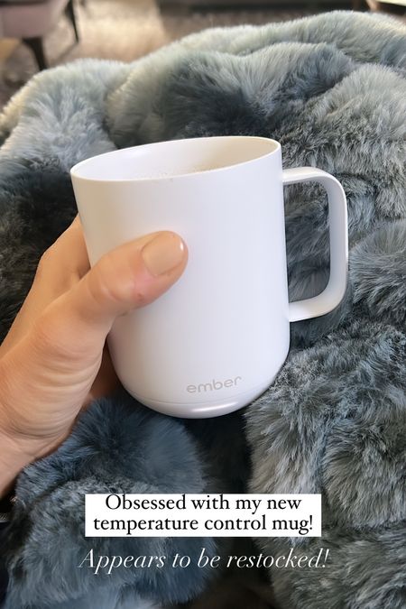 My temperature control coffee mug appears to be restocked after being sold out for the last few weeks! Absolutely obsessed! This ember mug is a total game changer! 

#LTKSeasonal #LTKhome #LTKGiftGuide