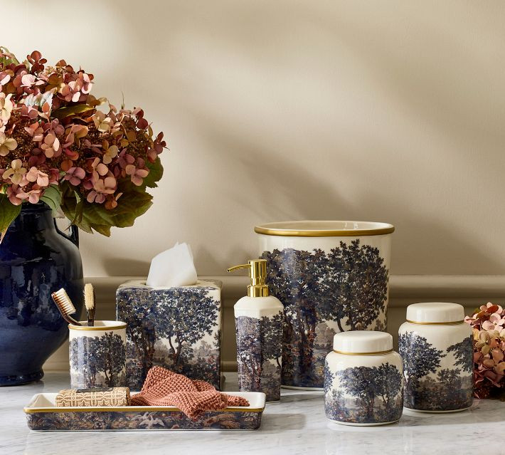 Kravet Folly Scenic Bath Accessories
