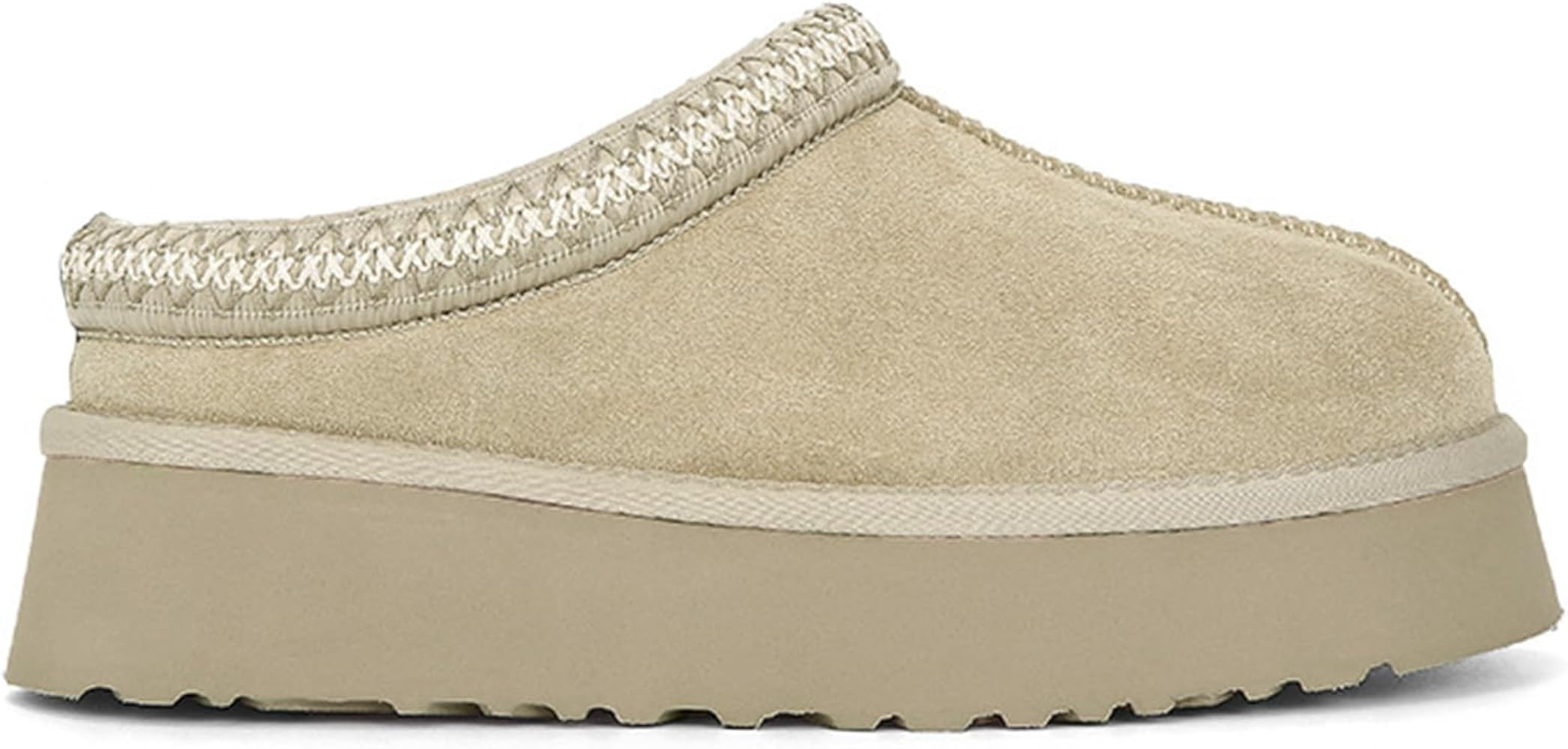 Womens Slipper Platform Mini Boots Short Ankle Boot Fur Fleece Suede Warm Lined Sneakers Indoor O... | Amazon (US)