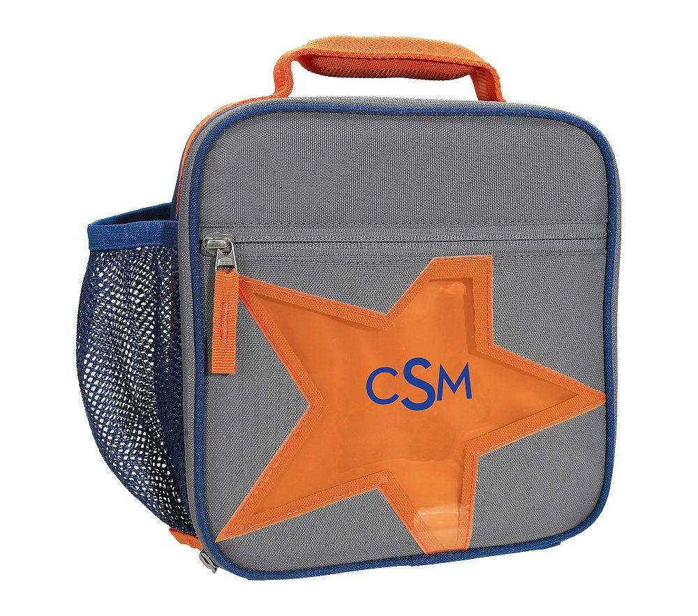 Mackenzie Blue Colorful Stars Lunch Boxes | Pottery Barn Kids