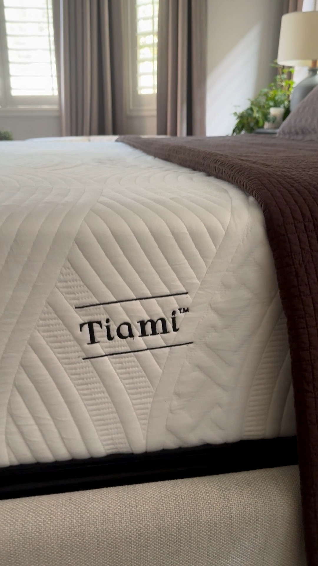 If you deal with night sweats or hot flashes, this is for you. 🤍 #ad
One of my favorite things about my new @Tiamisleep mattress is the cooling technology. It stays cool throughout the night, which has made such a difference on those nights when I wake up feeling overheated. Instead of constantly flipping my pillow or throwing the covers off, I actually stay comfortable and fall back asleep faster.
Good sleep is everything, and having a mattress that helps regulate temperature can make a huge difference—especially if you’re dealing with hot flashes or night sweats.
And the best part? Tiami is 35% OFF through the Fourth of July, so if you’ve been thinking about upgrading your mattress, now is the perfect time. I’ve linked it for you! 🤍✨

#TiamiTime #LTKHome #Tiami #CoolingMattress #NightSweats #HotFlashes #BedroomRefresh #SleepBetter