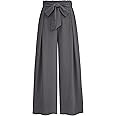 PRETTYGARDEN Women's Wide Leg Work Pants Business Casual High Waisted Loose Palazzo Trouser Summe... | Amazon (US)
