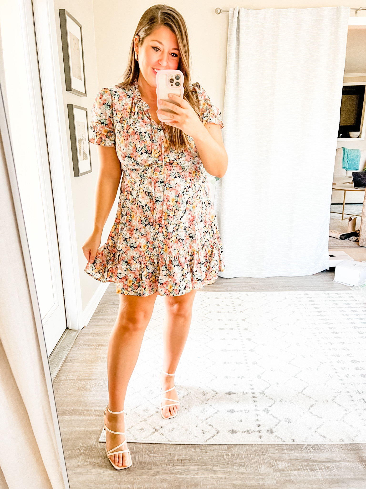 Spring wedding guest dress // runs a little small through chest

I’m wearing a large and needed an XL, if you’re busty size up otherwise get normal size 

#LTKcurves #LTKunder50 #LTKwedding