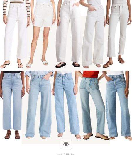 Shop my favorite spring/summer jeans! Summer denim picks 👖

#LTKStyleTip