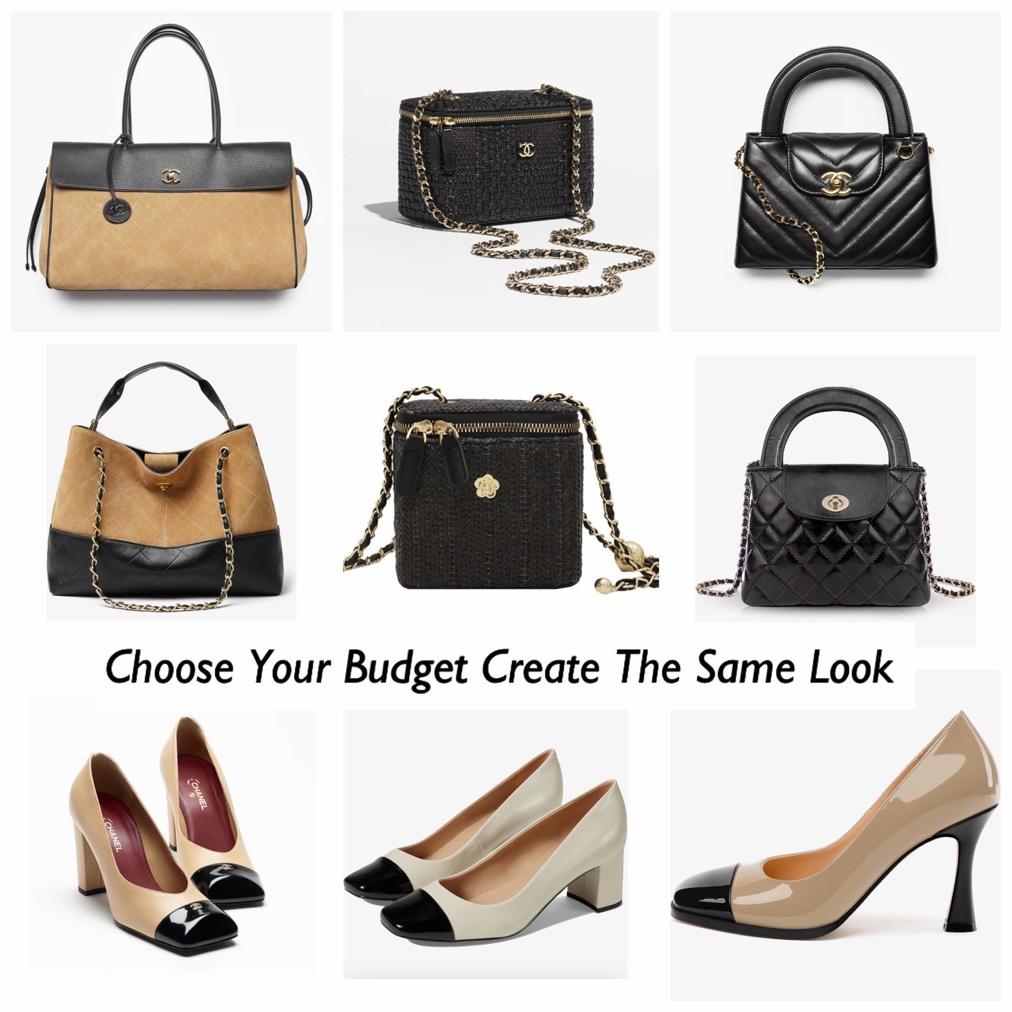 CHANEL EDIT : Choose Your Budget Create The Same Look