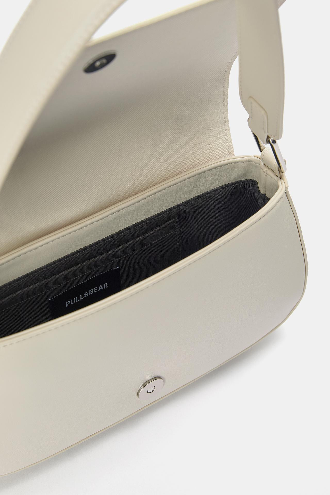 Shoulder bag with flap | PULL and BEAR UK