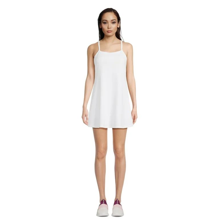 Avia Women's Square-Neck Active Dress, Sizes XS-XXXL | Walmart (US)