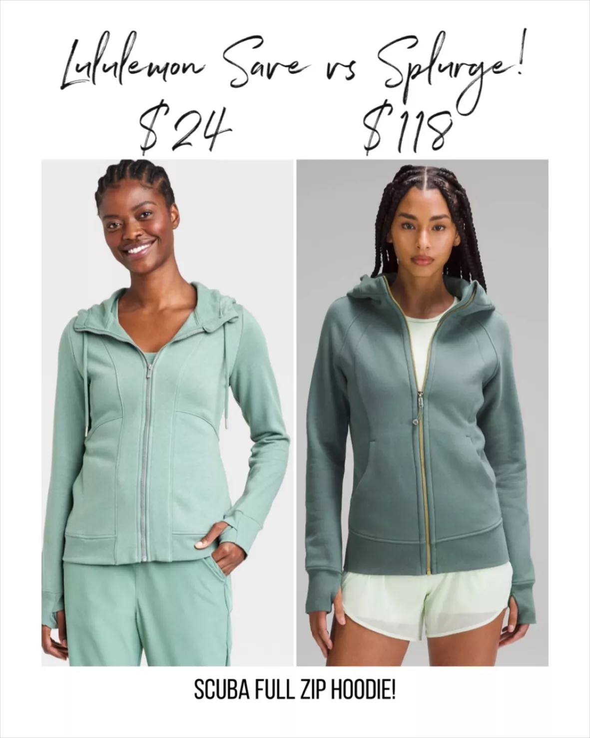 The BEST Lululemon scuba dupe I've seen going around on the