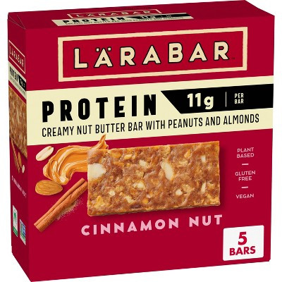 Larabar Cinnamon Nut Protein Bar - 7.95oz/5ct | Target