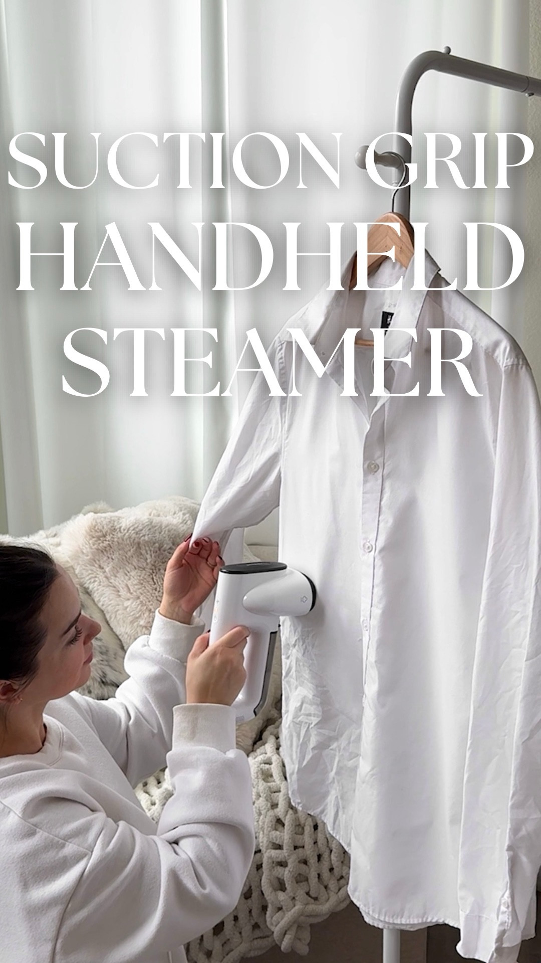 Loving this handheld steamer 🙌🏼 it has a suction grip that removes wrinkles in just one pass, and it’s perfect for travel! The perfect gift this holiday season 🎄

handheld clothing steamer, portable garment steamer, travel steamer, wrinkle remover, fast-heat steamer, fabric refresher, compact steamer, Amazon home find, everyday essentials, steam cleaning tool

#giftideas #amazonfinds #homeessentials

#LTKHoliday #LTKTravel #LTKGiftGuide