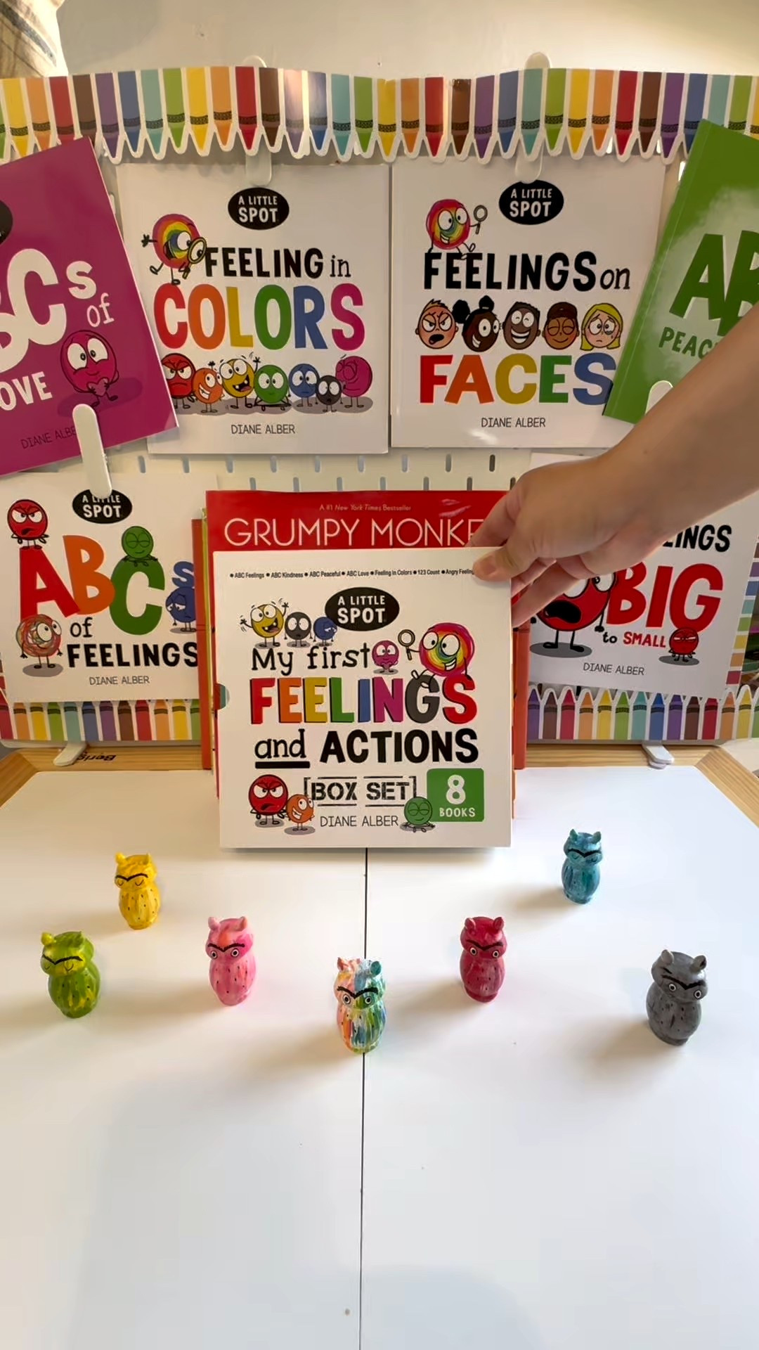 The big, big feelings are fully expected this time of year.

A lot of these books are in the year round collection but especially now that they’re back in school. So far they’re great in class but man, when they get home! Books are a huge outlet and support for all of us!

#LTKKids #LTKSeasonal #LTKFamily